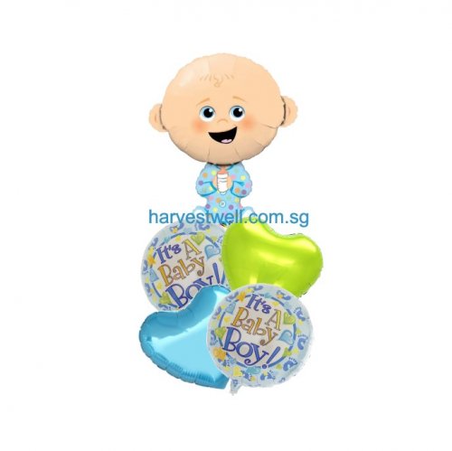 WELCOME BABY BALLOON BOUQUET